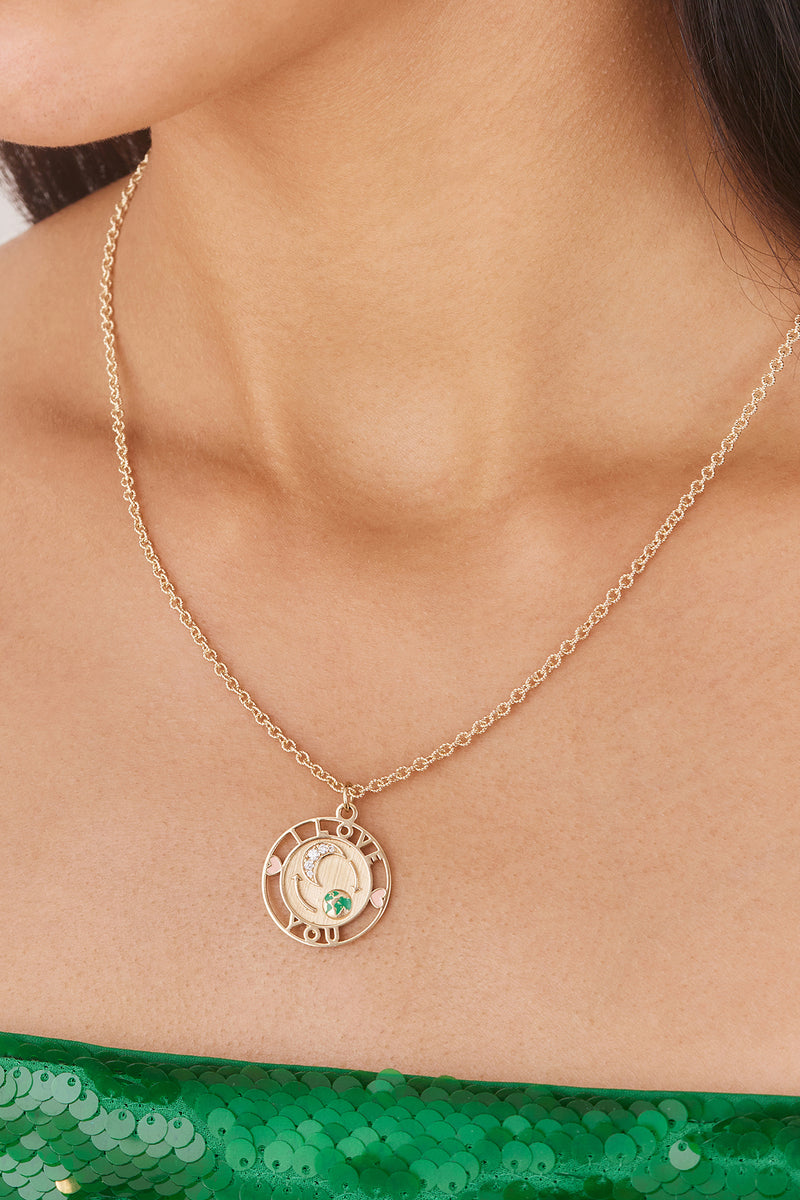 A Little 'Love You To The Moon And Back' Necklace | A Littles & Co.
